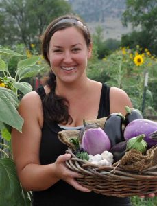Volunteering at a Boulder area farm. Photo by Growing Gardens.