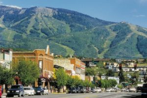 Historic downtown Steamboat Springs.