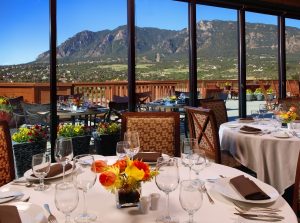 Cheyenne Mountain Resort's Mountain View Restaurant in Colorado Springs.