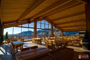 Enjoy stunning views from venues like the Pavilion at Cave of the Winds Mountain Park. Courtesy VisitCOS.com. 