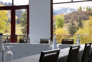 Westin Riverfront Resort and Spa at Beaver Creek Mountain was Colorado's first hotel to receive Silver LEED Certification. Courtesy Westin Riverfront Resort and Spa.